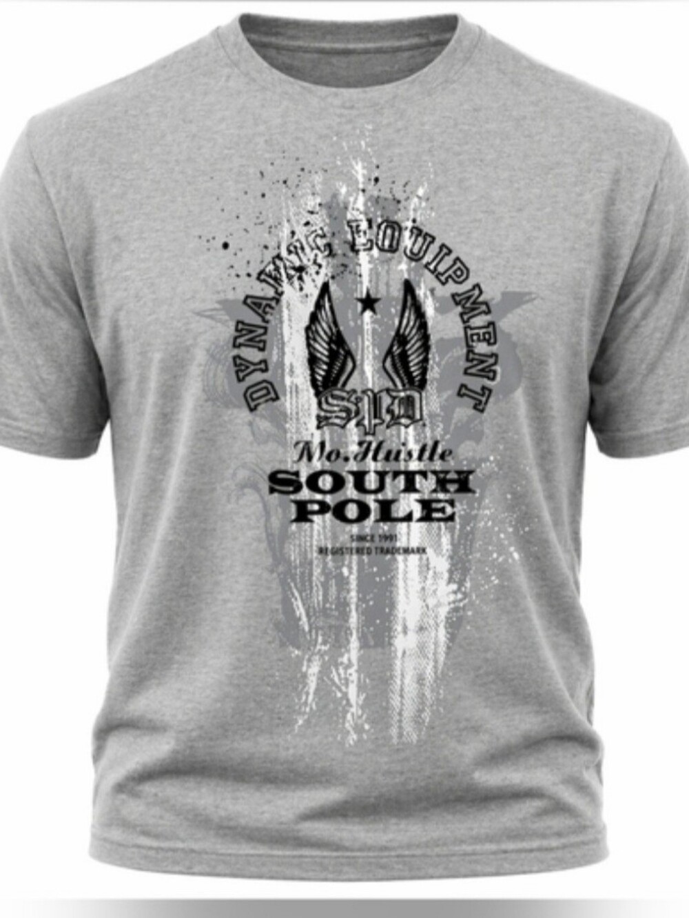Vintage Southpole Shirt Mens XL Gray Graphic Authentic Collection Street Y2K